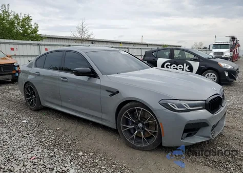 2021 BMW M5 z USA, uszkodzony, nr VIN WBS83CH06PCN28448